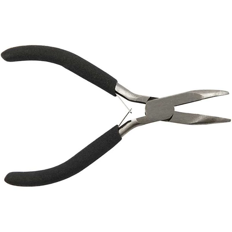 Gebogene Spitzzange, L 12,4 cm, 1 Stk [HOB-13020]