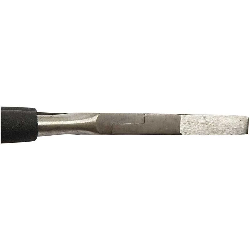 Flachzange, L 11 cm, B 5 cm, 1 Stk [HOB-13014]