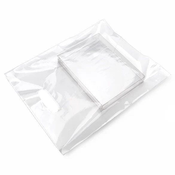 Polytragetaschen Transparent 30.5x38.1cm PE 60 Mikron (100 Stück) [H1215CL1]