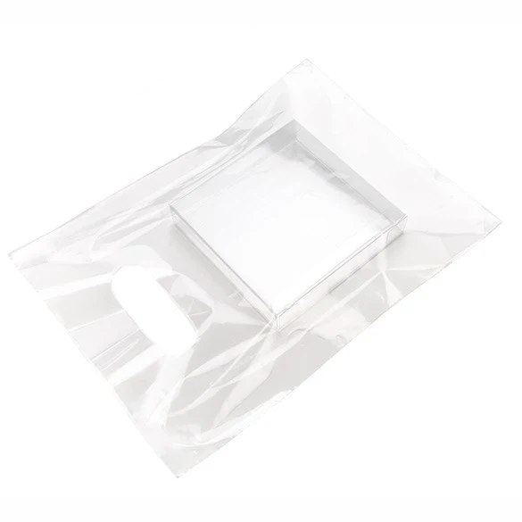 Polytragetaschen Transparent 22.9x30.5cm 60 Mikron LDPE (100 Stück) [H912CL1]