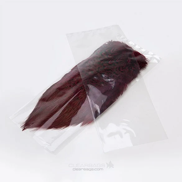 Plastikbeutel 10.2x25.4cm Transparent (PP) (100 Stück) [FP2410]