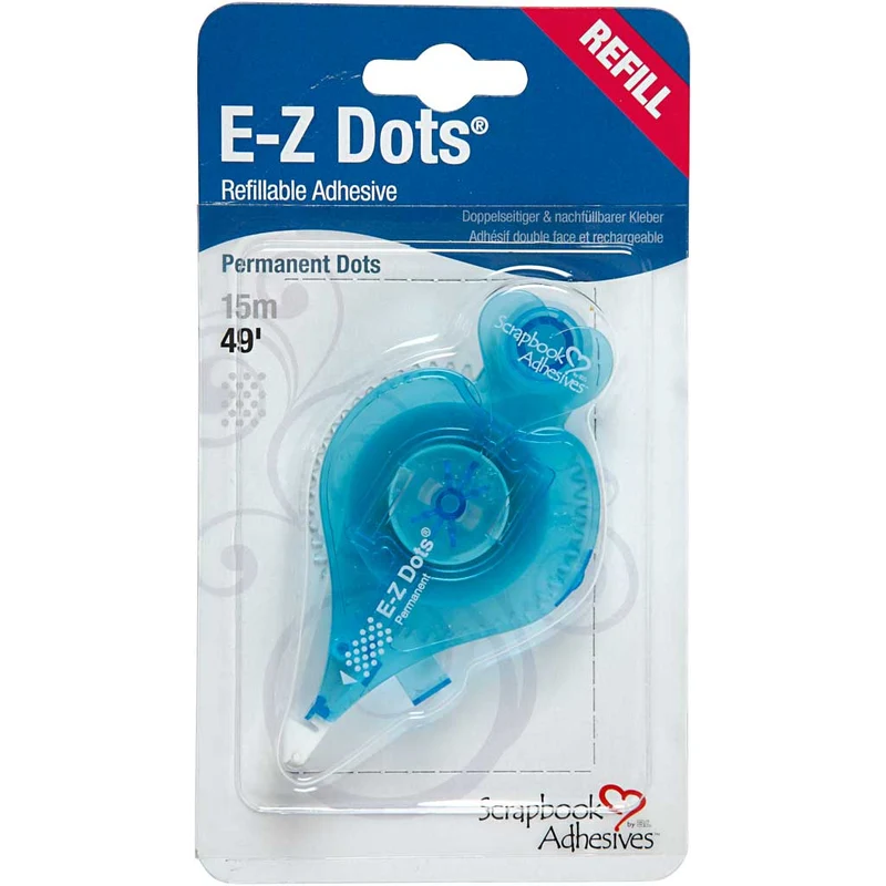 E-Z Runner® - Nachfüllpackung, Punkte, permanent, B 8 mm, 13 m/ 1 Rolle [HOB-11558]