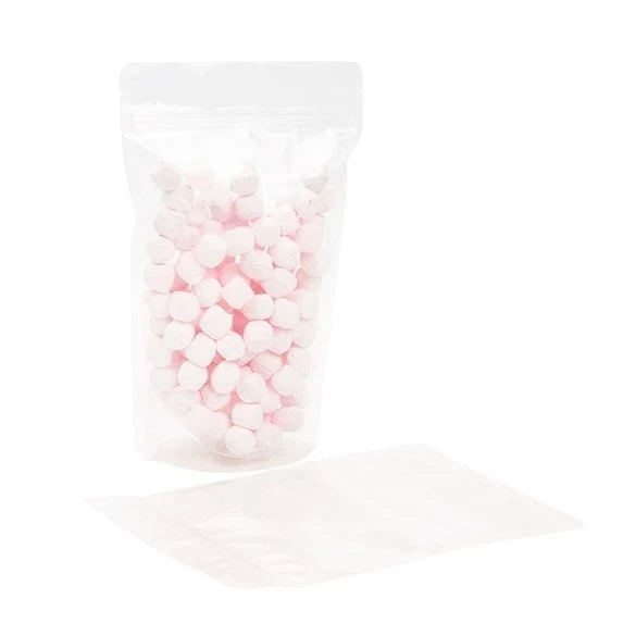 Standbodenbeutel Transparent 14.9x8.9x23.2cm Laminiert | 310 Gramm (100 Stück) [ZBGCC7]