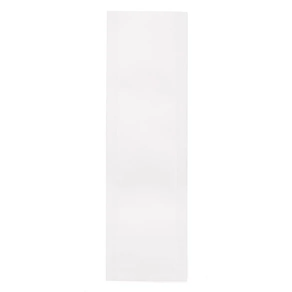 Plastikbeutel Mattweiß 3.8x12.7cm Verschweißbar (100 Stück) [CRB5W]