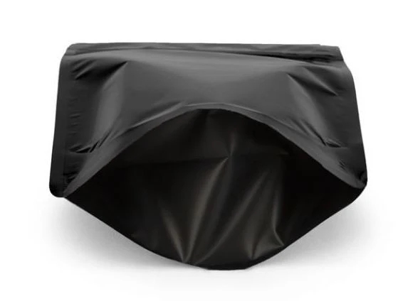 Standbodenbeutel Mattschwarz 13x8x20.5cm | 110 Gramm (100 Stück) [ZBGM3MB]