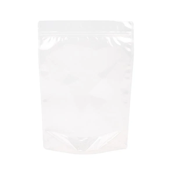 Standbodenbeutel Transparent 21x8.9x29.2cm Laminiert | 510 Gramm (100 Stück) [ZBGCC5]