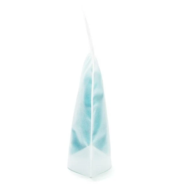 Standbodenbeutel Frostweiß 7.9x5.1x13cm | 28 Gramm (100 Stück) [ZBGF1]