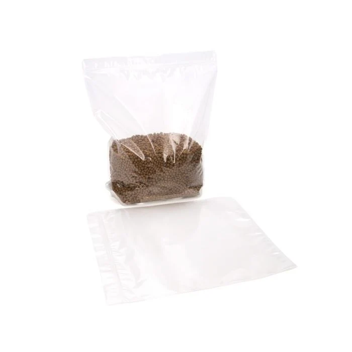 Standbodenbeutel Transparent 37.5x12.7x42.5cm (50 Stück) [ZBG9]