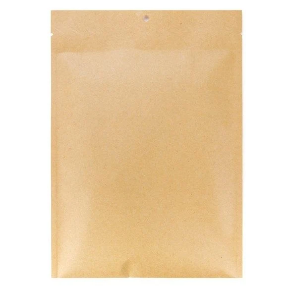 Kraftbeutel 11.2x15.7cm Braun Heißsiegelfähig (100 Stück) [KHS46M]