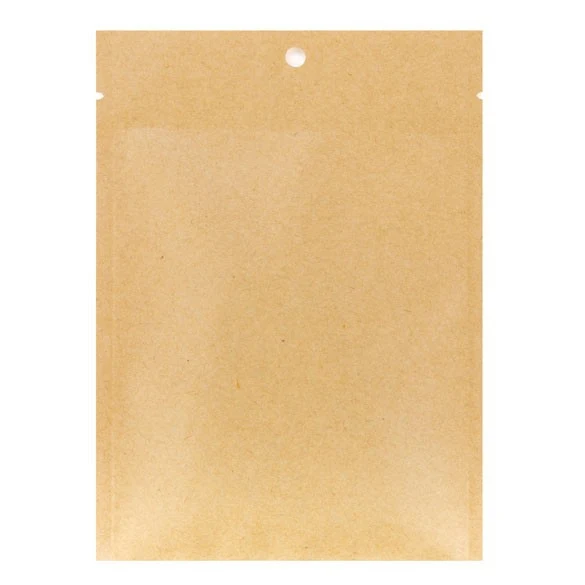 Kraftbeutel 11.2x15.7cm Braun Heißsiegelfähig (100 Stück) [KHS46M]