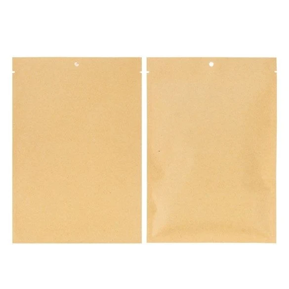 Kraftbeutel 13.7x18.5cm |Heißsiegelfähig (100 Stück) [KHS57M]