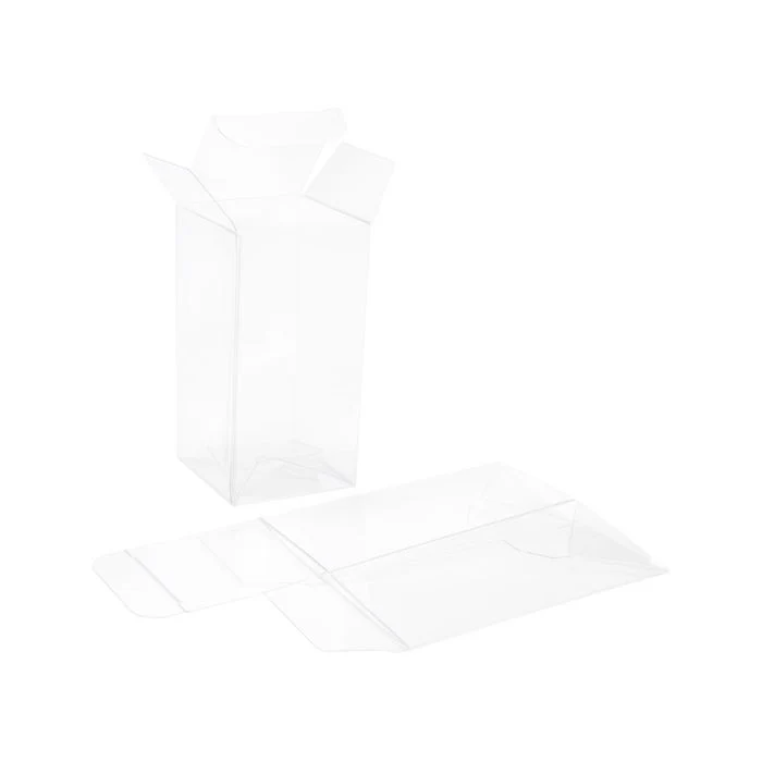 Klarsichtschachteln 5.2x5.2x10.5cm mit Automatikboden (25 Stück) [PLB335]