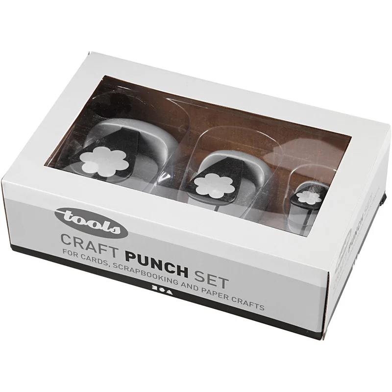 Stanzer-Set, Blume, Größe 25+49+75 mm, 3 Stk/ 1 Pck [HOB-112950]