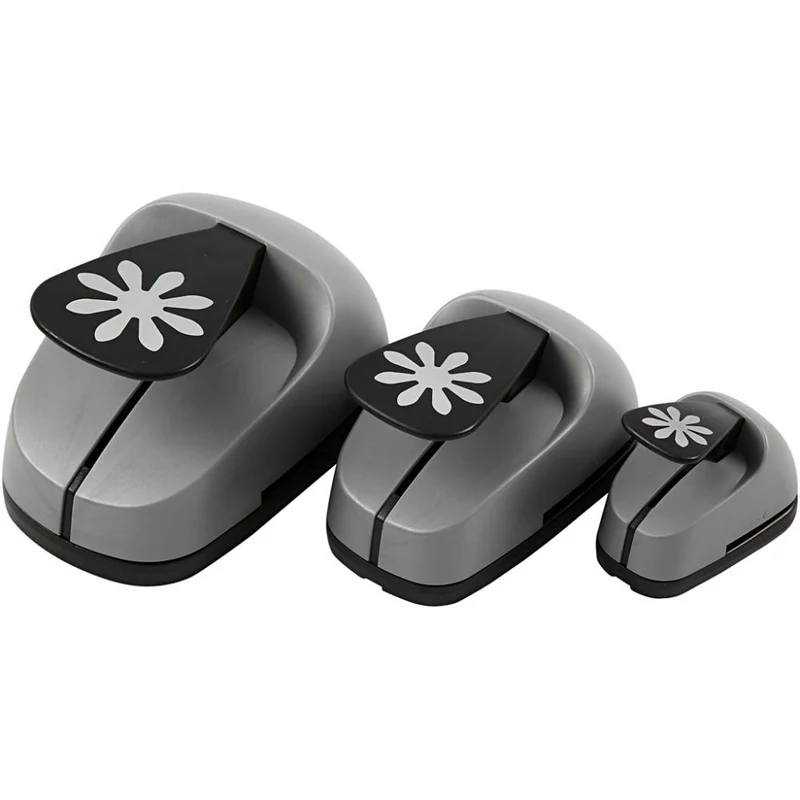 Stanzer-Set, Margeritte, Größe 25+49+75 mm, 3 Stk/ 1 Pck [HOB-112910]