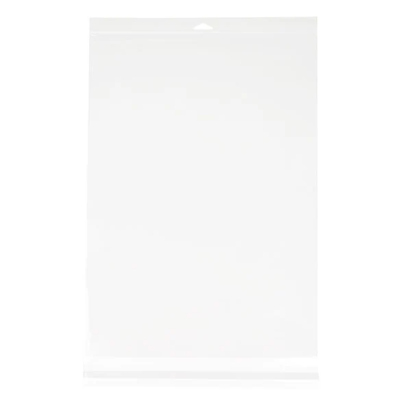 Headerbeutel Transparent 34.1x48.9cm Wiederverschließbar (100 Stück) [HB1319]