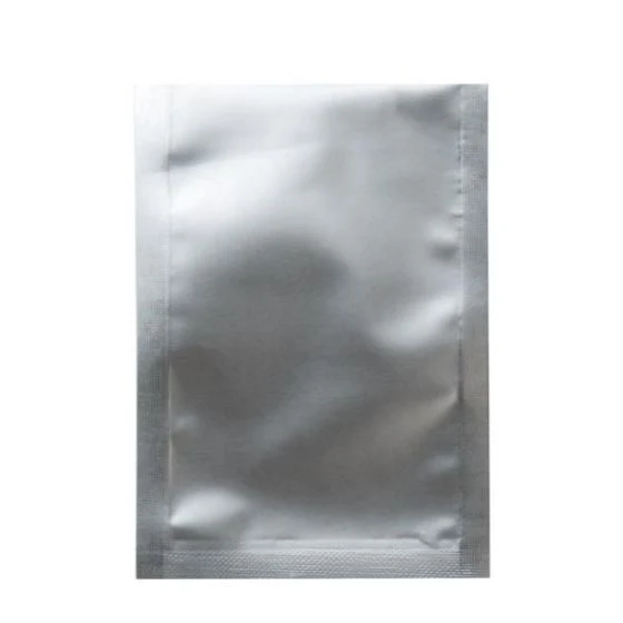 Plastikbeutel Silber 6.5x9cm Verschweißbar (100 Stück) [CRB1S]