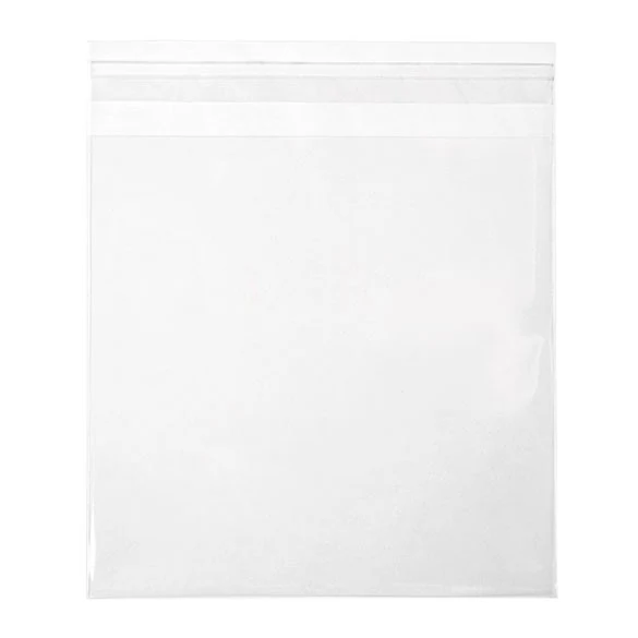Klappenbeutel 15.9x15.9cm Hochtransparent (250 Stück) [VL66]