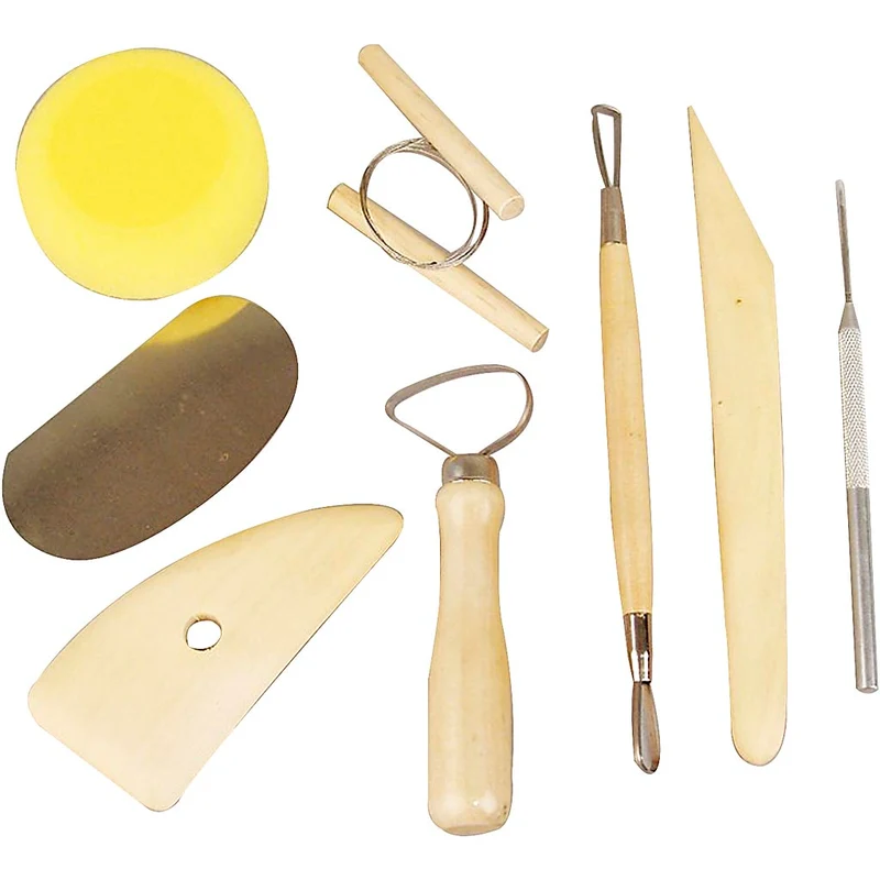 Ton-Schlingen, runde Kanten, L 20 cm, 6 Stk/ 1 Pck [HOB-10304]