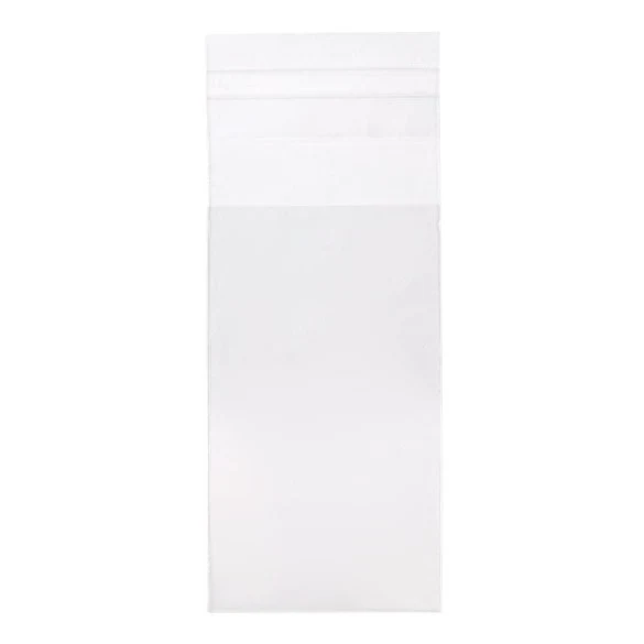 Klappenbeutel 4,6x7,9cm Kristallklar (100 Stück) [B1H3]