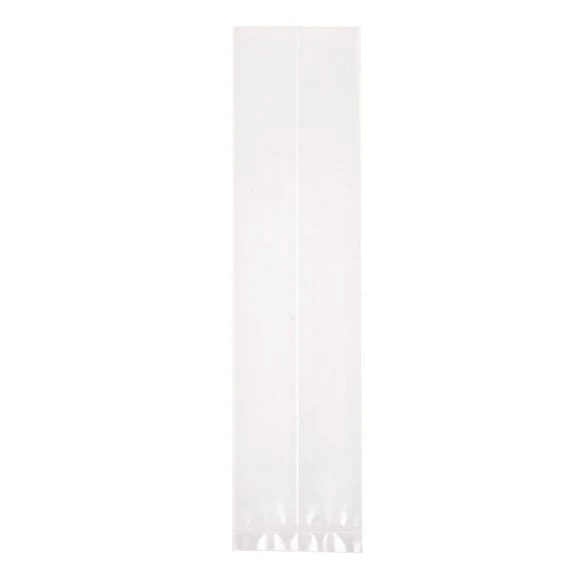 Polybeutel 5.1x5.1x21cm mit Seitenfalten (100 Stück) [GB21]