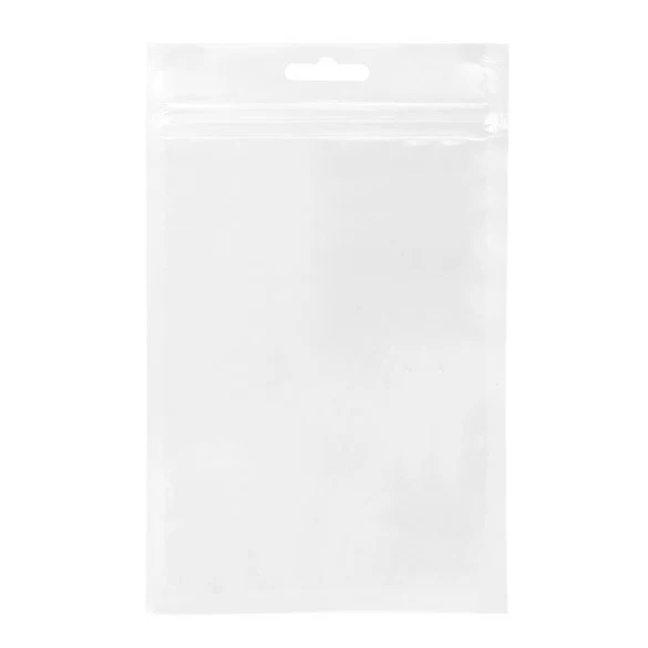 Druckverschlussbeutel mit Euroloch PP 12.7x17.8cm Laminiert (100 Stück) [HZB57]