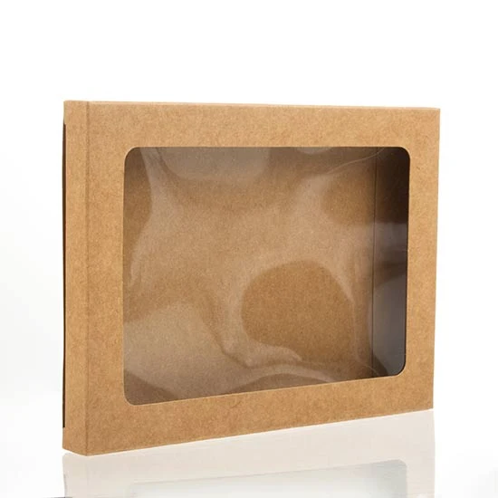 Pappschachteln mit Fenster 10.2x1.4x13.8cm (25 Stück) [WKRG271]