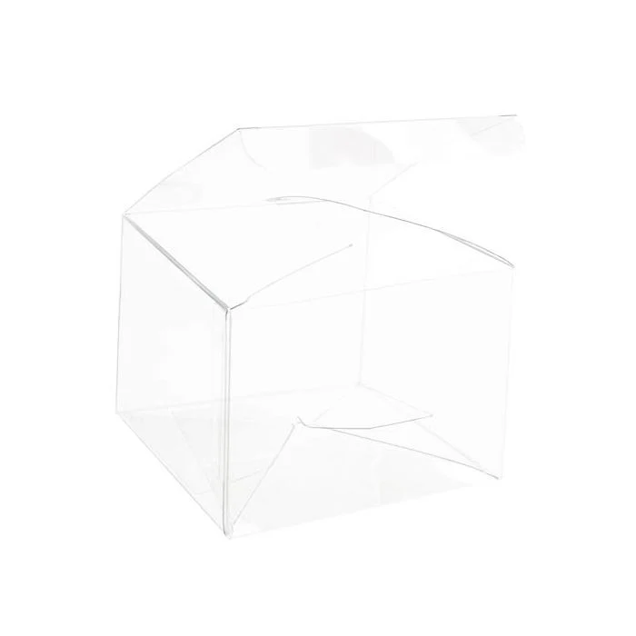 Klarsichtschachteln 10.2x10.2x7.6 cm mit Automatikboden (25 Stück) [PLB333]