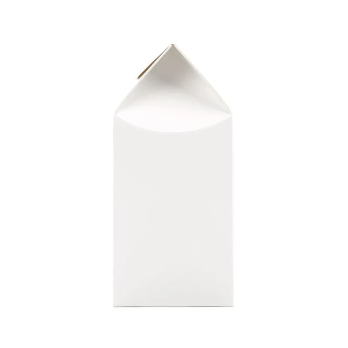 Pappschachteln mit Fenster 9x9x21.5cm Weiß (25 Stück) [FS331]