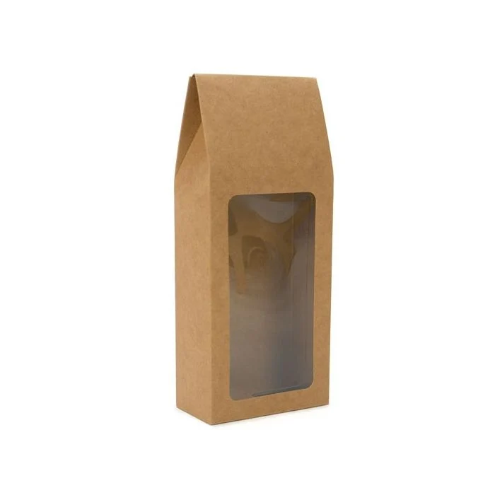 Pappschachteln mit Fenster 9x4.5x21.5cm (25 Stück) [FS328]