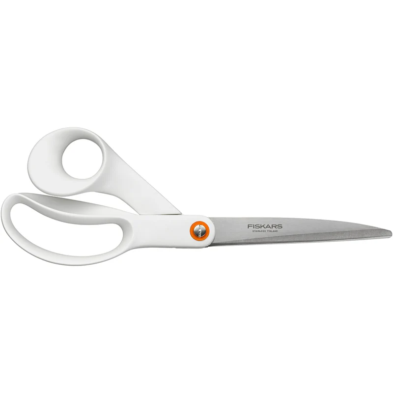 Fiskars Mehrzweck-Schere, L 24 cm, für Rechtshänder , Weiß, 1 Stk [HOB-1020414]