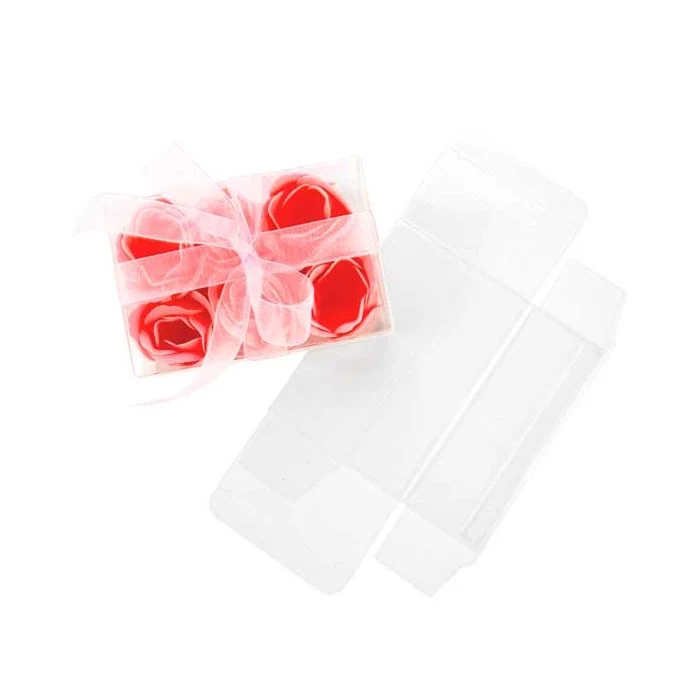 Klarsichtschachteln 7.3x4.1x10.8cm Transparent (25 Stück) [FB265]