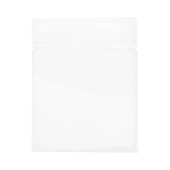 Druckverschlussbeutel 6.5x6.5cm Transparent PP 75 Mikron (100 Stück) [Z3C2H2H]