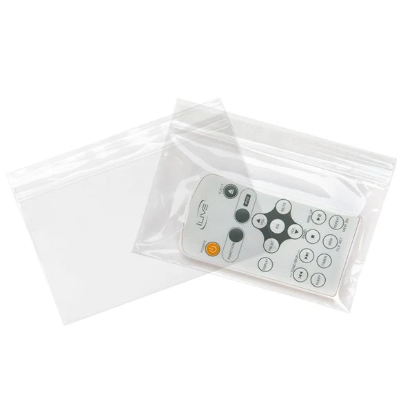 Druckverschlussbeutel 12.5x7.5cm Transparent PP 50 Mikron (100 Stück) [ZC53]