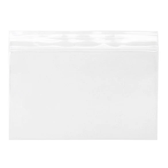 Druckverschlussbeutel 12.5x7.5cm Transparent PP 50 Mikron (100 Stück) [ZC53]