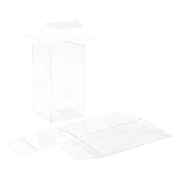 Klarsichtschachteln 4.1x4.1x7.9cm Transparent (25 Stück) [PLB337]