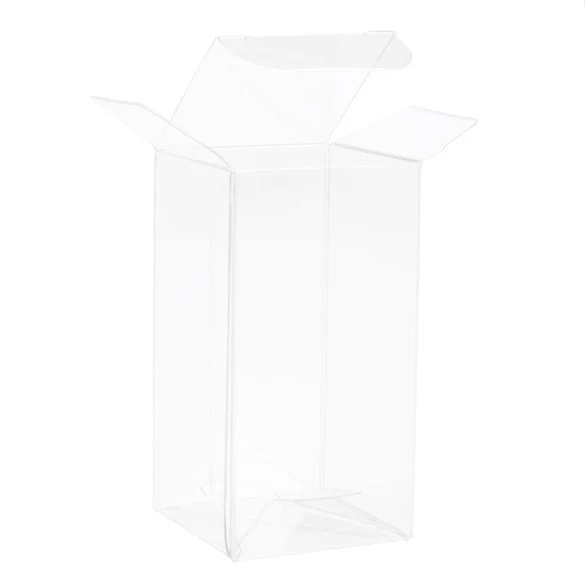 Klarsichtschachteln 4.1x4.1x7.9cm Transparent (25 Stück) [PLB337]