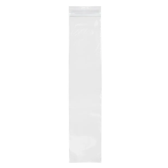 Druckverschlussbeutel Transparent 7.5x35.5cm PE 50 Mikron (100 Stück) [2PE314]