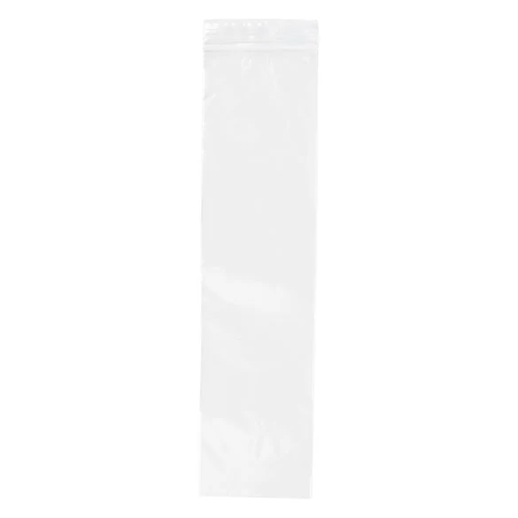 Druckverschlussbeutel Transparent 7.5x30.5cm PE 50 Mikron (100 Stück) [2PE312]