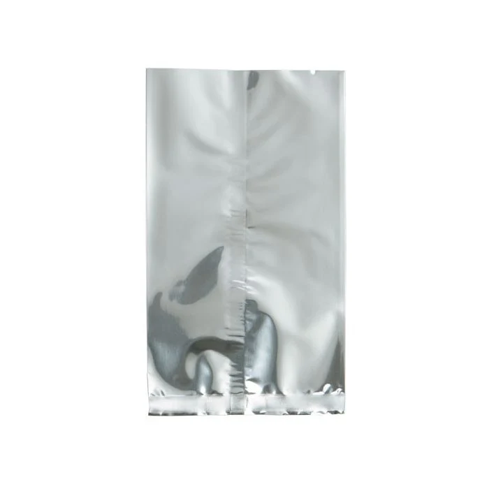 Plastikbeutel Silber 9.5x16cm Metallisiert und Verschweißbar (100 Stück) [SMB3X6QS]