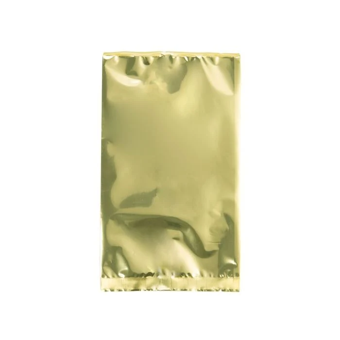 Plastikbeutel Gold 9.5x16cm Metallisiert und Verschweißbar (100 Stück) [SMB3X6QG]