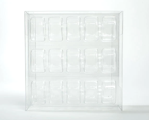 Klarsichtschachteln 19.5x5.1x19.1cm Transparent (25 Stück) [FPB258]