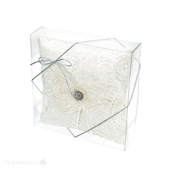 Klarsichtschachteln 19.5x5.1x19.1cm Transparent (25 Stück) [FPB258]