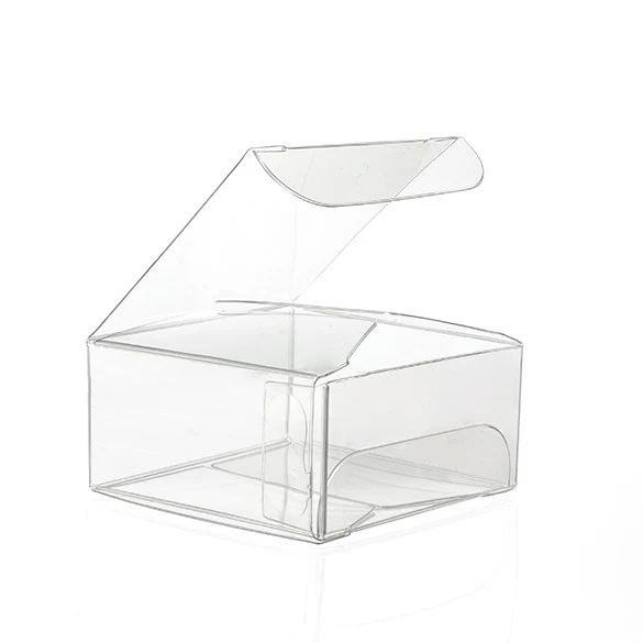 Klarsichtschachteln 5.1x5.1x2.5cm Transparent (50 Stück) [VB295]