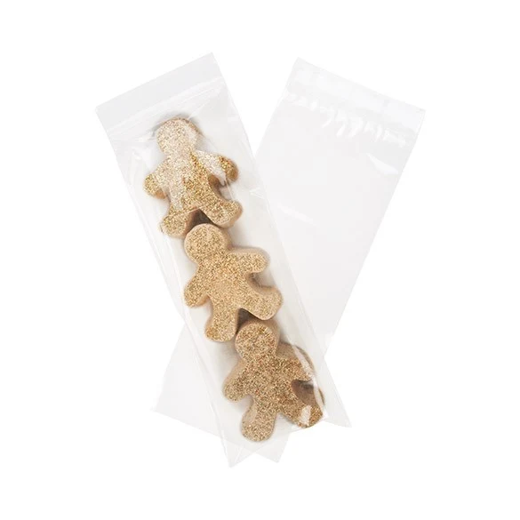 Druckverschlussbeutel 10x25.5cm Transparent PP 50 Mikron (100 Stück) [ZC410]