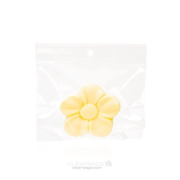 Druckverschlussbeutel mit Aufhängeloch 10x7.5cm Transparent PP 50 Mikron (100 Stück) [ZR43]