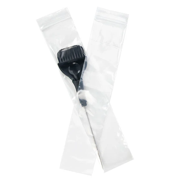 Druckverschlussbeutel Transparent 6.5x30.5cm PE 50 Mikron (100 Stück) [2PE2H12]