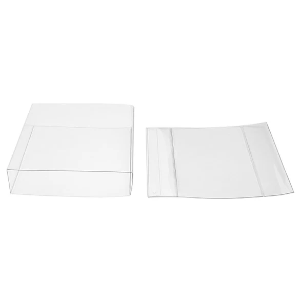 Aufschiebedeckel Transparent 10.6x2.7x10.8cm (25 Stück) [SC99]