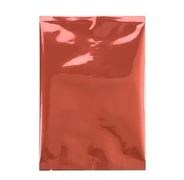 Kunststoffbeutel Rot 12.7x17.8cm Metallisiert und Verschweißbar (100 Stück) [SVP57R]