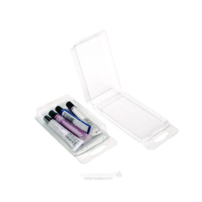 Blisterverpackungen mit Euroloch 5.7x1.9x9.3cm (100 Stück) [CLM4]