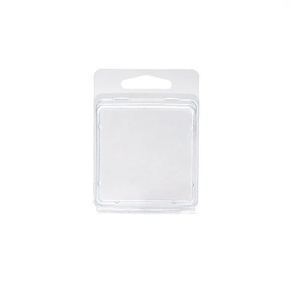 Blisterverpackungen mit Euroloch 6x1.5x6cm (100 Stück) [CLM2]